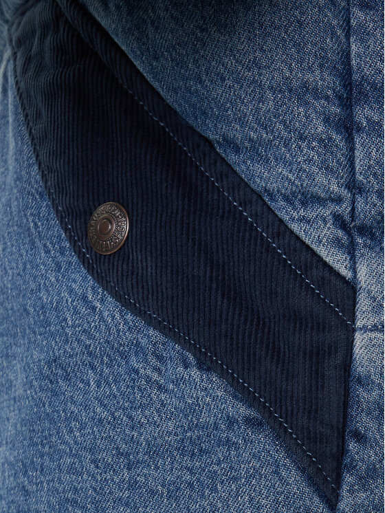 Levi's® Levi's® Vatovaná bunda Wild West 004EX-0000 Modrá Regular Fit