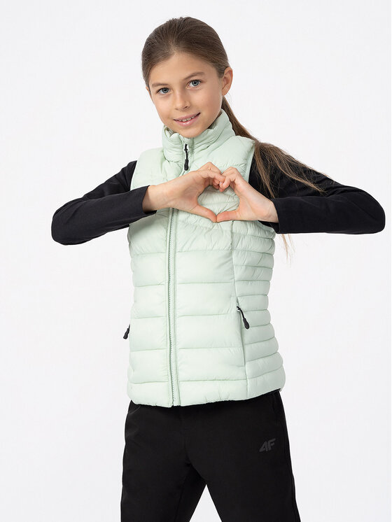 4F 4F Veste 4FJAW23TVJAF039 Zaļš Regular Fit