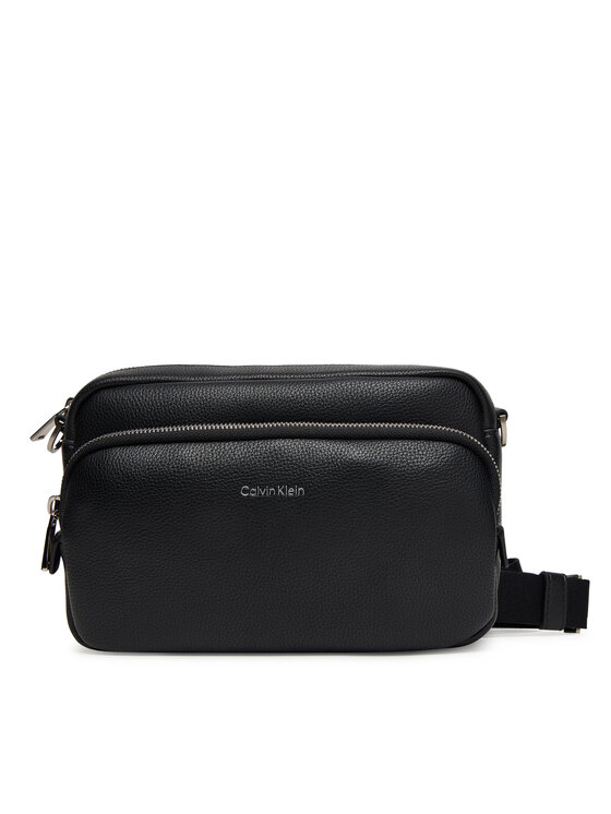 Calvin Klein Geantă crossover Raised Camera Bag LV04D3159G Negru