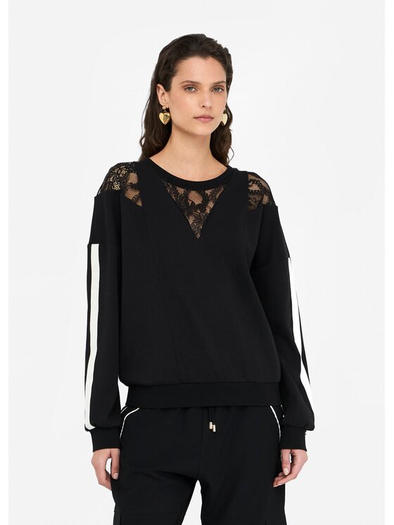 Liu Jo Liu Jo Felpa TF5008J452303N66 Nero Regular Fit