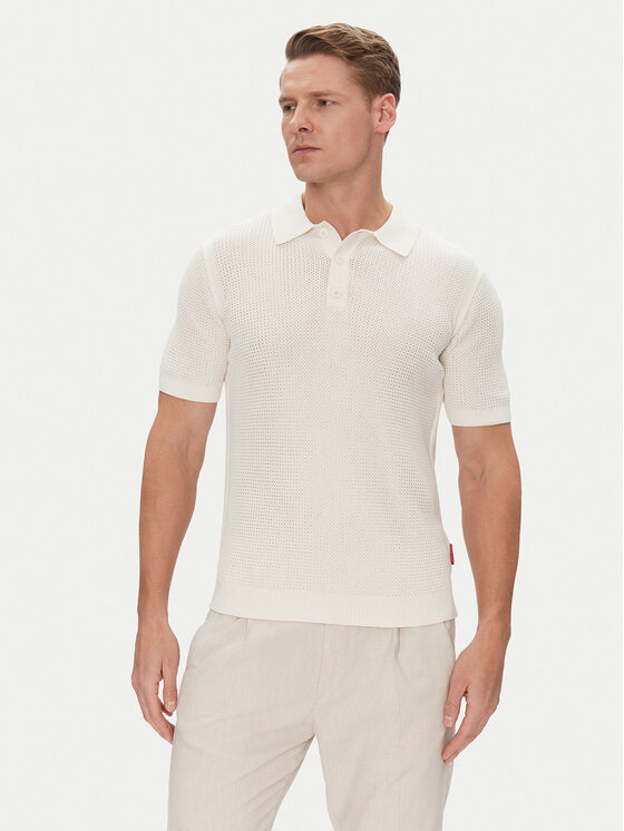 JOOP! Jeans JOOP! Jeans Polo 15 JJK-08Vicono 30045448 Beżowy Modern Fit