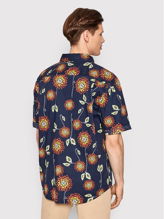 Brixton Brixton Πουκάμισο Charter X 01267 Σκούρο μπλε Relaxed Fit
