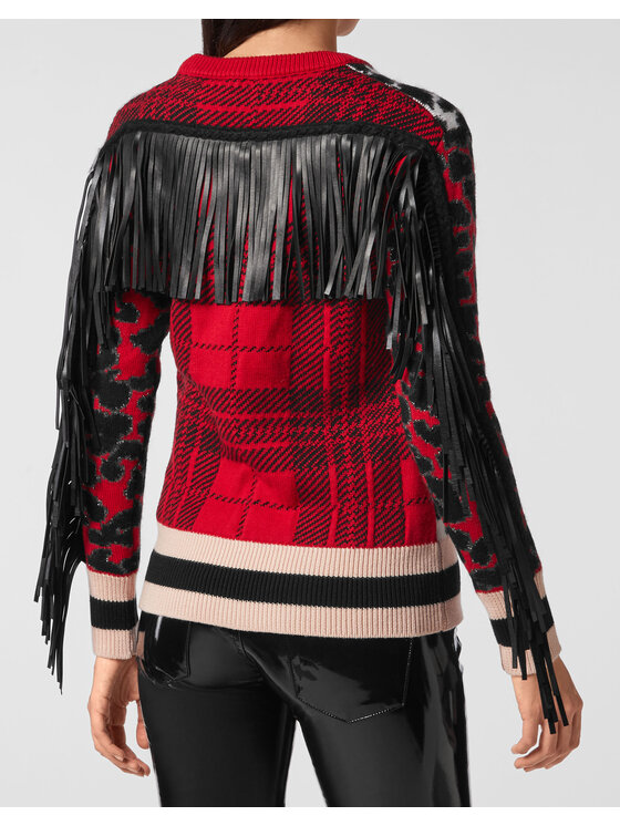 PHILIPP PLEIN PHILIPP PLEIN Bluza 21961 Kolorowy Regular Fit