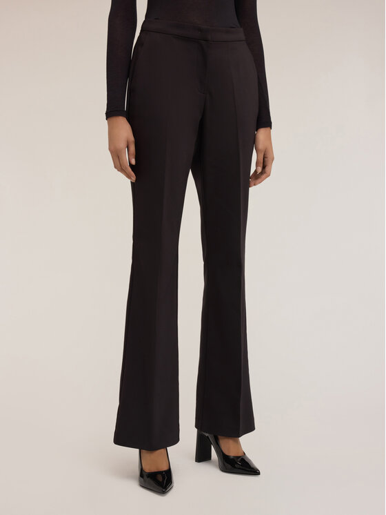 Motivi Motivi Spodnie materiałowe P259Q003883N033 Czarny Flare Fit