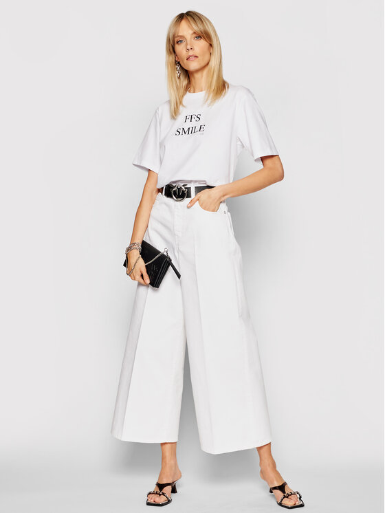 Victoria Victoria Beckham Victoria Victoria Beckham Jeansy 562 2221DJE002605A Biały Regular Fit