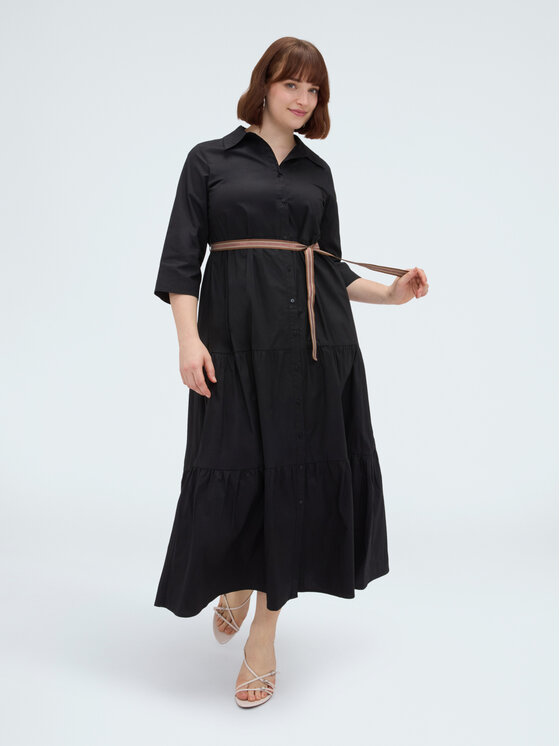 Fiorella Rubino Fiorella Rubino Abito da sera 7048T001779N033 Nero A-Line Fit