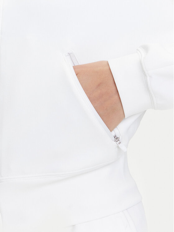 Nike Nike Felpa Court Heritage Full Zip CV4701 Bianco Regular Fit