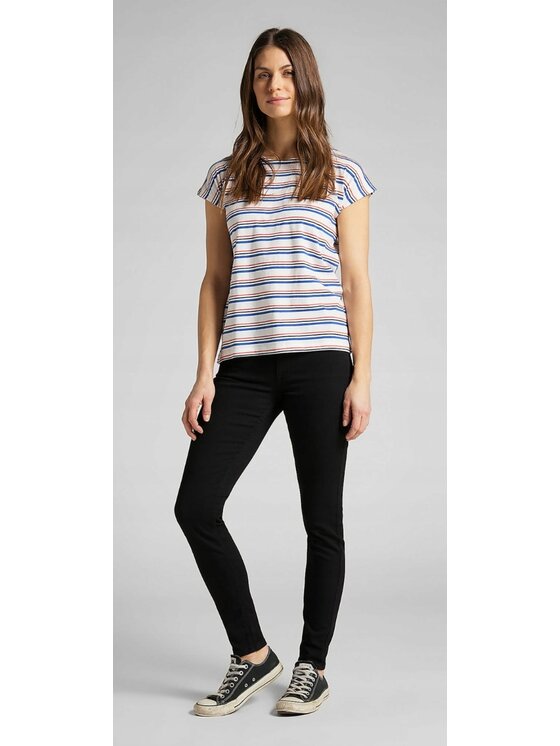 Lee Lee Jeansy Scarlett Czarny Skinny Fit