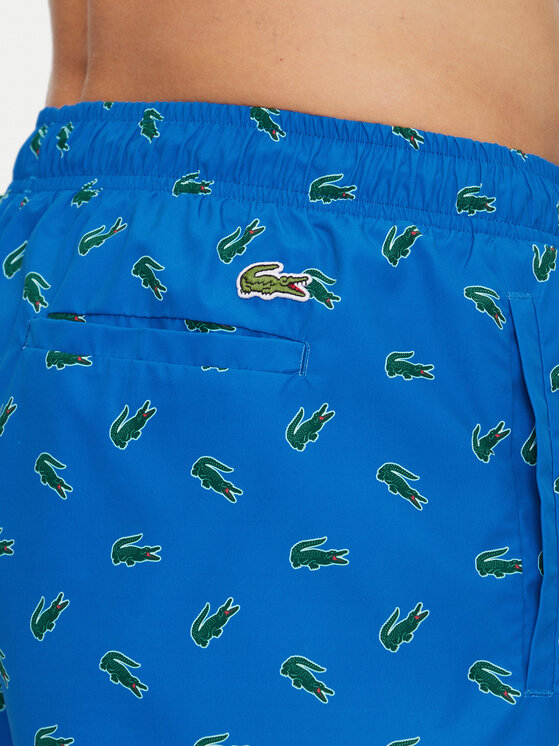 Lacoste Lacoste Pantaloni scurți pentru înot MH7188 Albastru Regular Fit