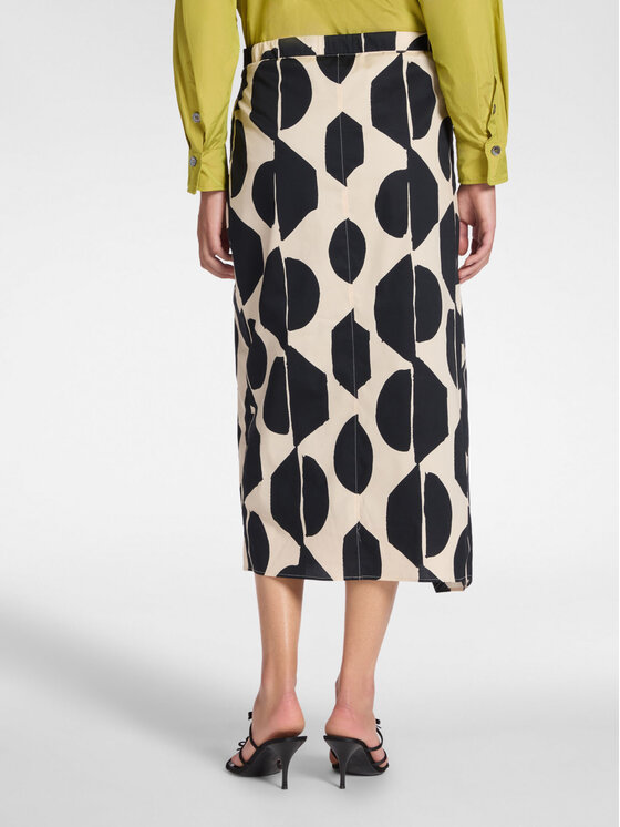 Elena Mirò Elena Mirò Spódnica maxi 1024Z100077N001 Czarny Regular Fit