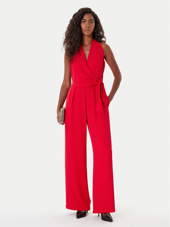 Rinascimento Rinascimento Jumpsuit CFC0126186003 Rot Regular Fit
