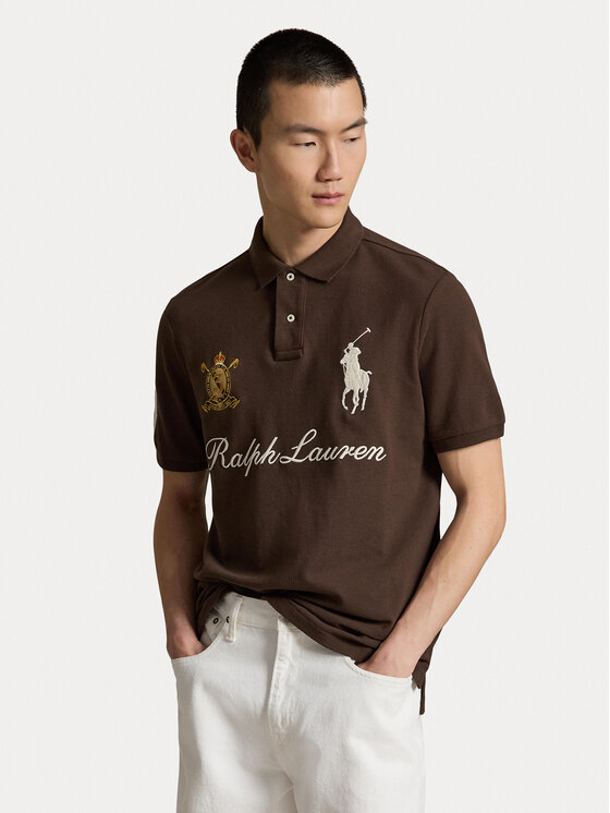 Polo Ralph Lauren Tricou polo 710B20009002 Maro Regular Fit