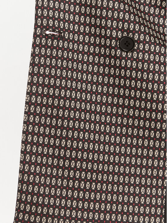 Liu Jo Liu Jo Kalhoty z materiálu MF3117 J4050 Černá Regular Fit
