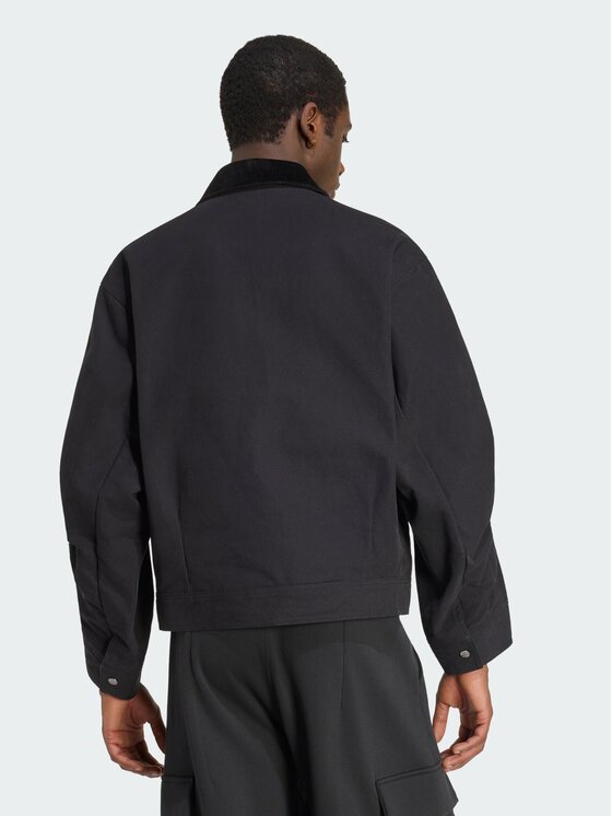adidas adidas Kurtka przejściowa 159053 Czarny Loose Fit