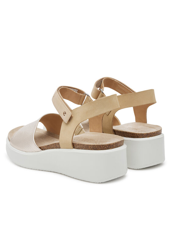 ECCO ECCO Szandál Flowt Wedge 27231360704 Arany