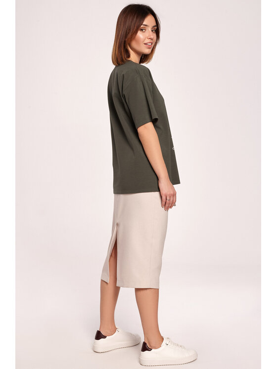 BeWear BeWear Tunika B187 Zielony Comfort Fit