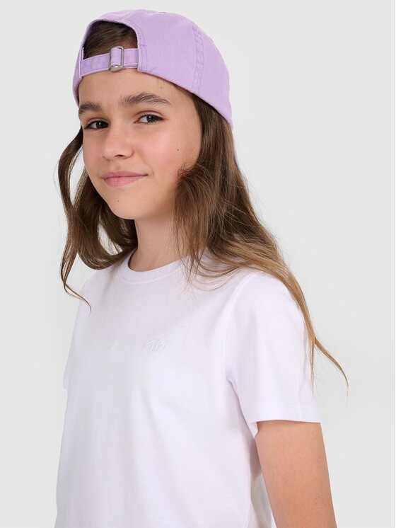 4F 4F T-shirt 4FJRMM00TTSHF3231-10S Bianco Regular Fit