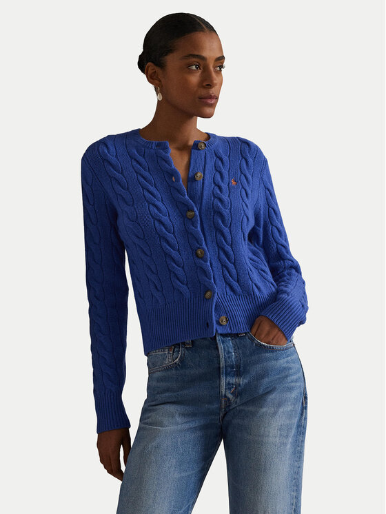 Polo Ralph Lauren Polo Ralph Lauren Kardigan 211972104012 Plava Slim Fit