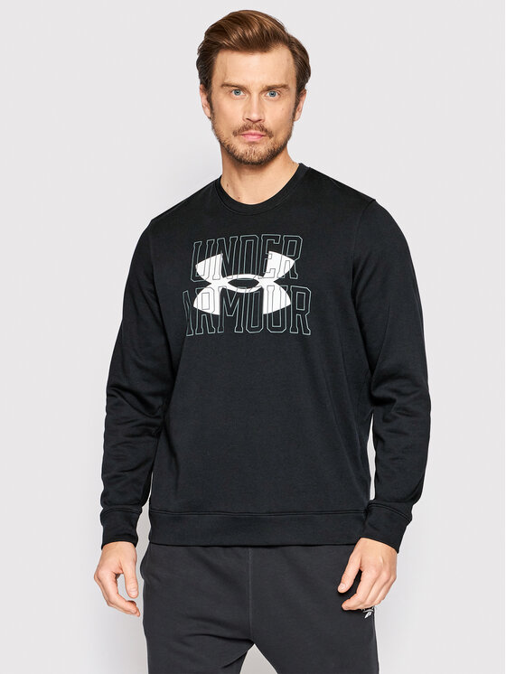 Under Armour Under Armour Bluza Ua Rival Terry 1370391 Czarny Relaxed Fit