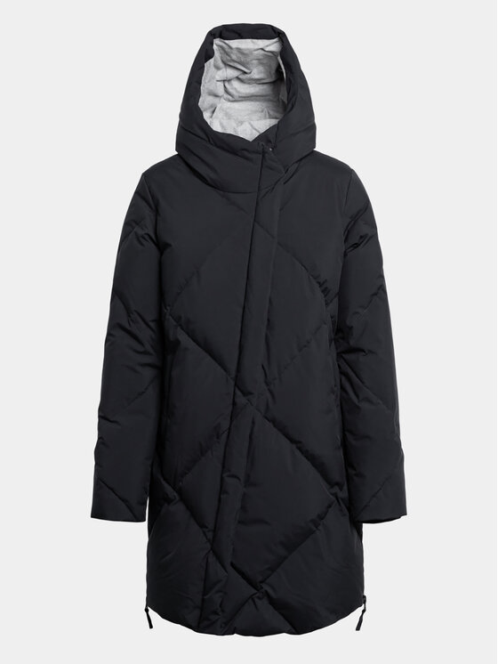 Roxy Roxy Pūkinė striukė Abbie Jk Otlr ERJJK03550 Juoda Regular Fit