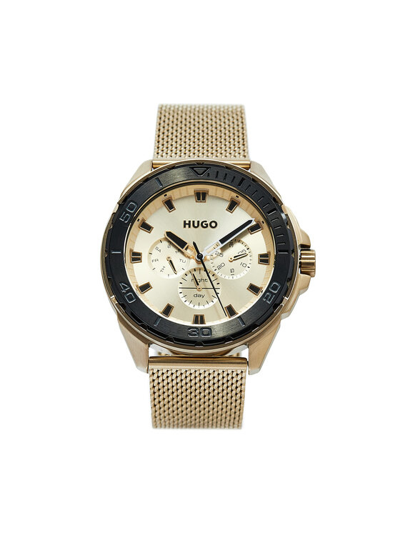 HUGO Hugo Ročna ura Fresh 1530288 Zlata