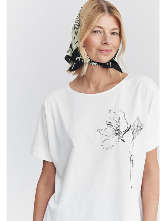 TATUUM TATUUM T-Shirt LALI 2 Bílá Classic Fit