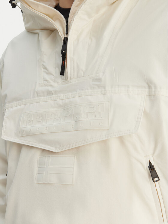 Napapijri Napapijri Anoraka virsjaka RF Next WB NP0A4FI3 Écru Loose Fit