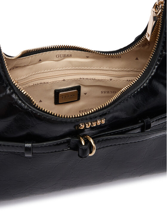Guess Guess Дамска чанта Taylor Mini HWTG23 25770 Черен