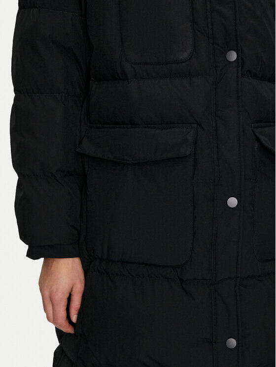 United Colors Of Benetton United Colors Of Benetton Pūkinė striukė 2JF8DN060 Juoda Regular Fit