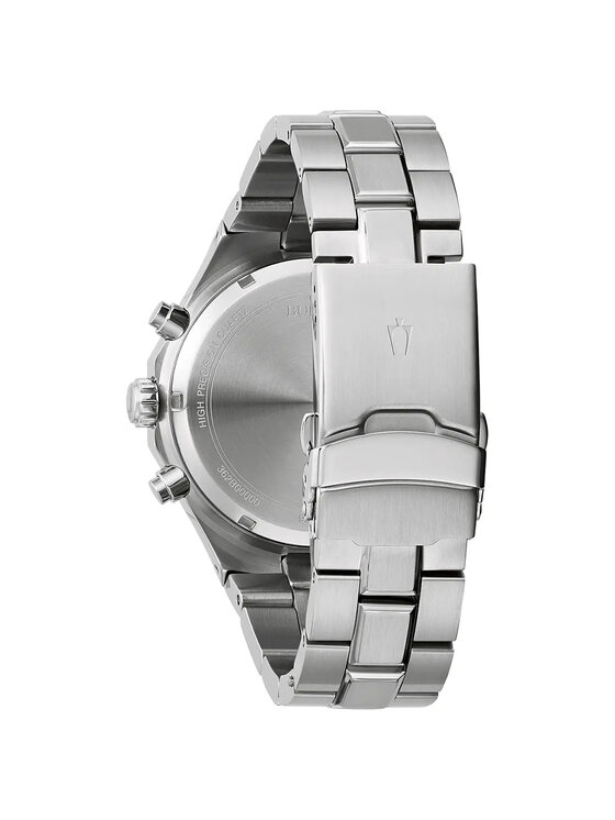 Bulova Bulova Zegarek 96B409 Srebrny