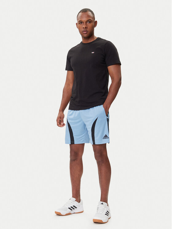 adidas adidas Sporta šorti Teamgeist adicolor JW1348 Gaiši zils Regular Fit
