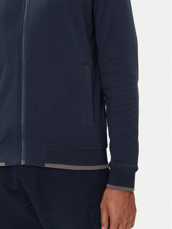 Aeronautica Militare Aeronautica Militare Majica dugih rukava 252FE1956UF00459 Tamnoplava Regular Fit