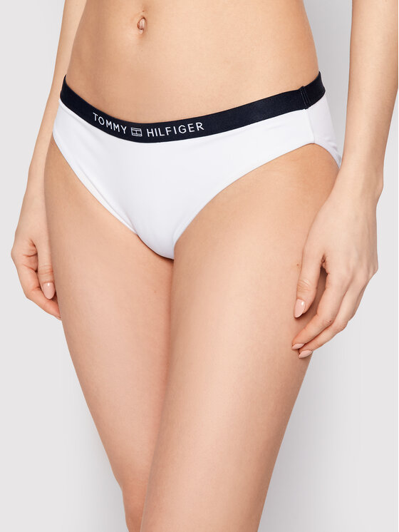 Tommy Hilfiger Tommy Hilfiger Bikini pezzo sotto Classic UW0UW02710 Bianco