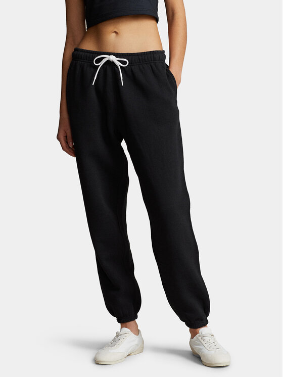 Női Melegítő alsó Polo Ralph Lauren, Méret: XL, Fekete, Prl Flc Pnt 211943009003