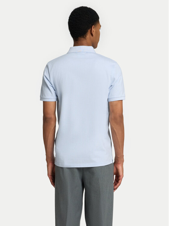 Selected Homme Selected Homme Tricou polo 16095851 Albastru celest Slim Fit