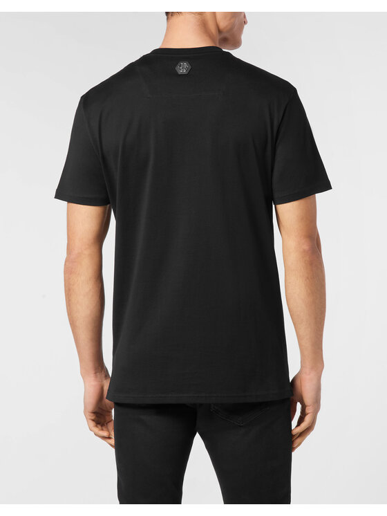 PHILIPP PLEIN PHILIPP PLEIN T-Shirt 23515 Czarny Regular Fit