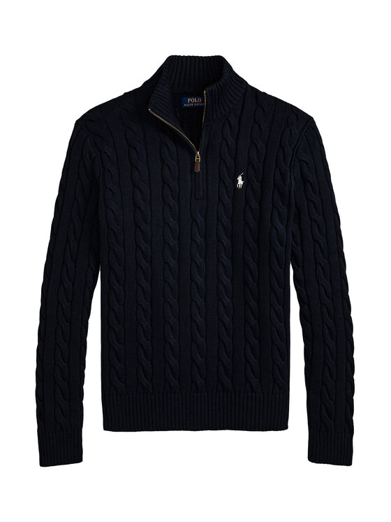 Polo Ralph Lauren Polo Ralph Lauren Sweter 710810841500 Granatowy Regular Fit