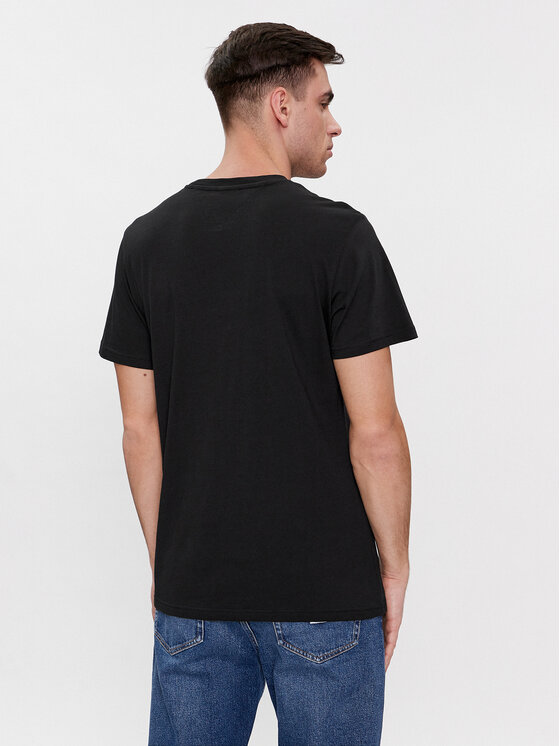 Tommy Jeans Tommy Jeans T-shirt Essential DM0DM18264 Crna Slim Fit