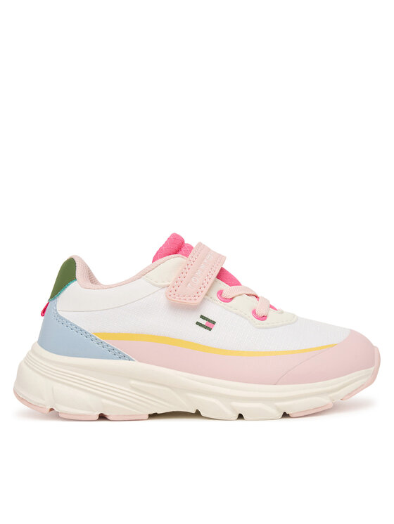 Tommy Hilfiger Sneakers Low Cut Lace-Up/Velcro Sneaker T1A9-35107-1861 M Colorat