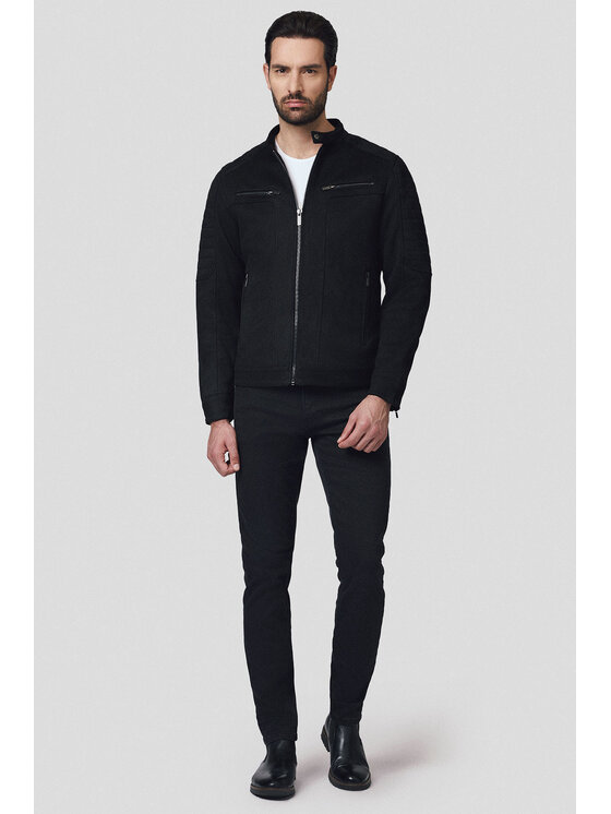 Lancerto Lancerto Kurtka przejściowa Meuse KU068224000009 Czarny Regular Fit