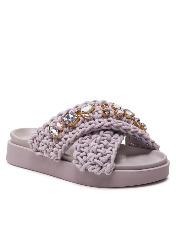 Inuikii Inuikii Šľapky Woven Stones 70104-106 Fialová