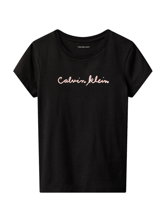 Calvin Klein Jeans Calvin Klein Jeans T-Shirt LVCKSJA17G Černá Regular Fit