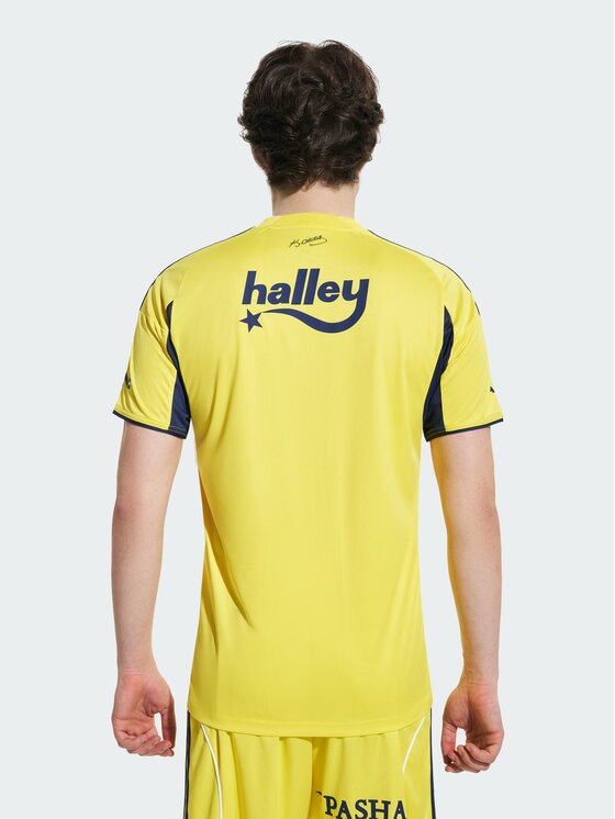 adidas adidas Koszulka techniczna Fenerbahce Żółty Slim Fit