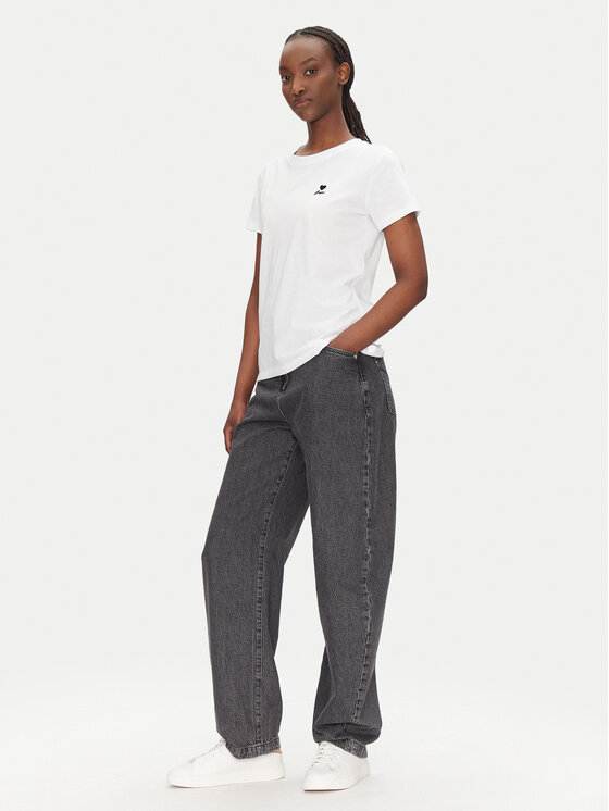 BOSS BOSS Футболка C_Esogo_3 50545288 Білий Regular Fit