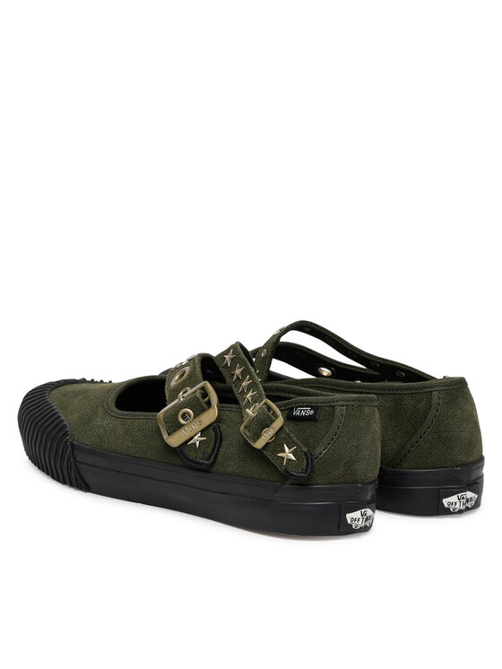 Vans Vans Обувки Mary Jane Straps VN000D9AOLV1 Зелен