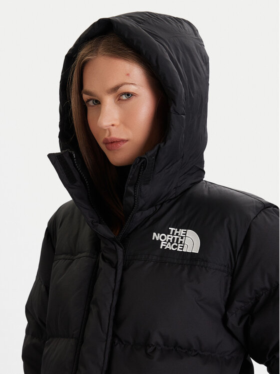 The North Face The North Face Παλτό χειμωνιάτικο Nuptse NF0A832K Μαύρο Loose Fit