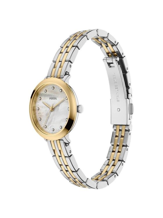 Fossil Fossil Zegarek ES5500 Srebrny