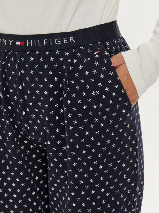 Tommy Hilfiger Tommy Hilfiger Pidžaama UW0UW05396 Tumesinine Regular Fit