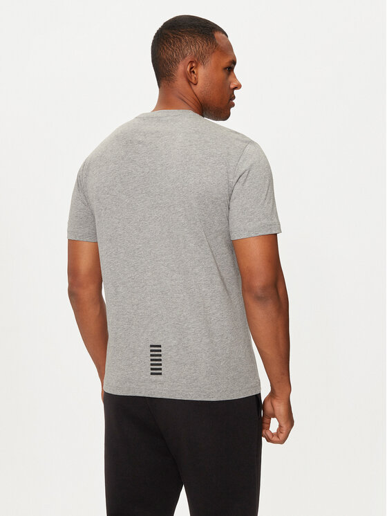 EA7 Emporio Armani EA7 Emporio Armani Футболка 8NPT25 PJVPZ Сірий Regular Fit