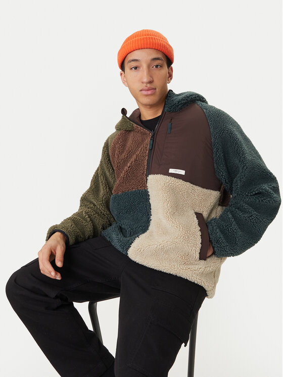 Element Element Преходно яке Wolfe Sherpa ELYJK00225 Кафяв Regular Fit